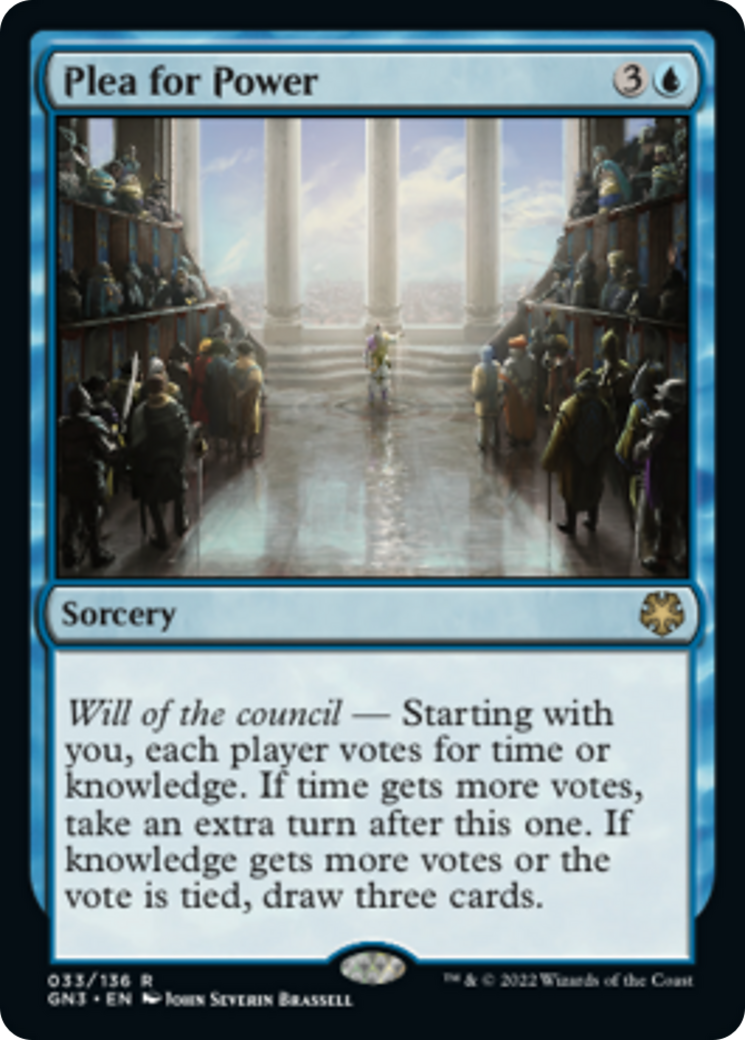 Plea for Power [Game Night: Free-for-All] | Jomio and Rueliete's Cards and Comics