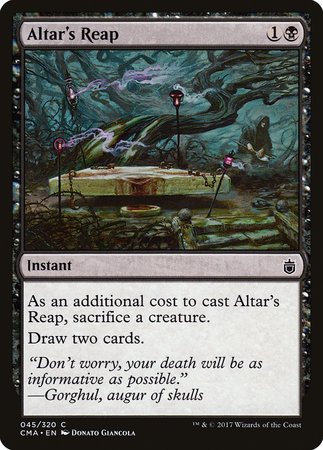 Altar's Reap [Commander Anthology] | Jomio and Rueliete's Cards and Comics