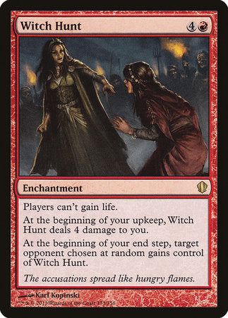 Witch Hunt [Commander 2013] | Jomio and Rueliete's Cards and Comics