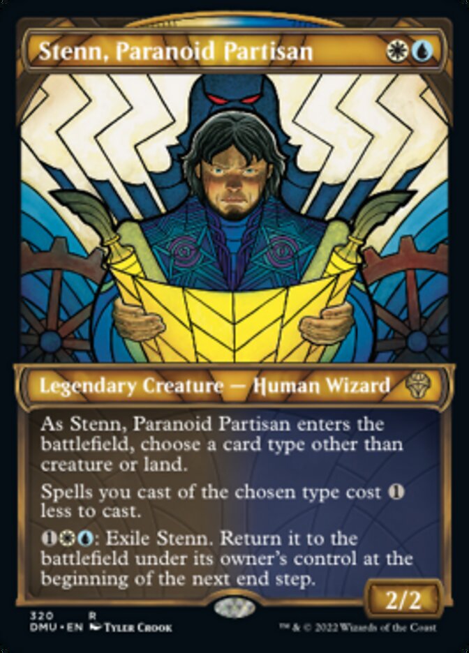 Stenn, Paranoid Partisan (Showcase) [Dominaria United] | Jomio and Rueliete's Cards and Comics