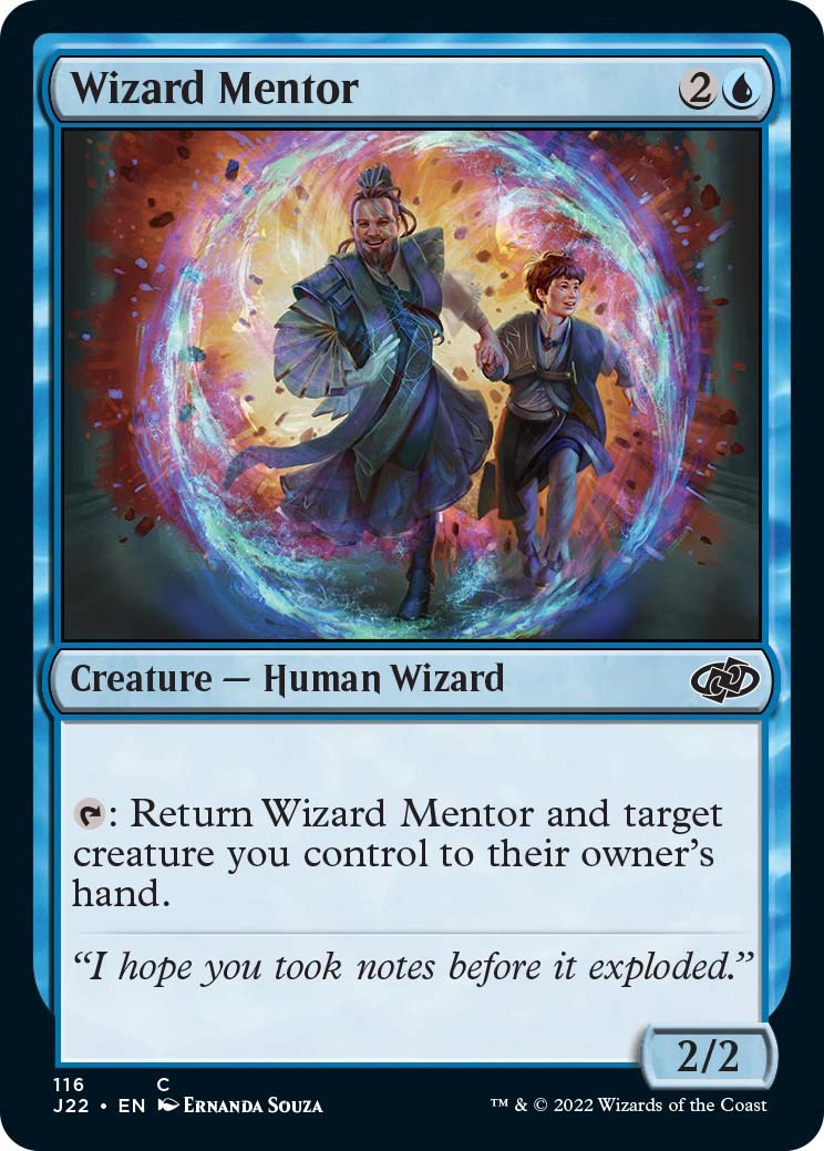 Wizard Mentor [Jumpstart 2022] | Jomio and Rueliete's Cards and Comics