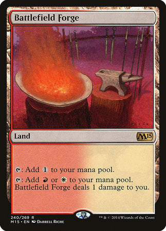 Battlefield Forge [Magic 2015] | Jomio and Rueliete's Cards and Comics
