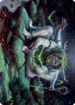 Myojin of Towering Might Art Card [Kamigawa: Neon Dynasty Art Series] | Jomio and Rueliete's Cards and Comics