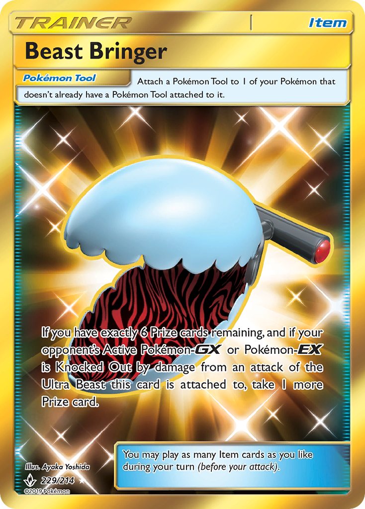 Beast Bringer (229/214) [Sun & Moon: Unbroken Bonds] | Jomio and Rueliete's Cards and Comics
