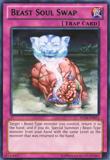 Beast Soul Swap (Green) [DL16-EN015] Rare | Jomio and Rueliete's Cards and Comics