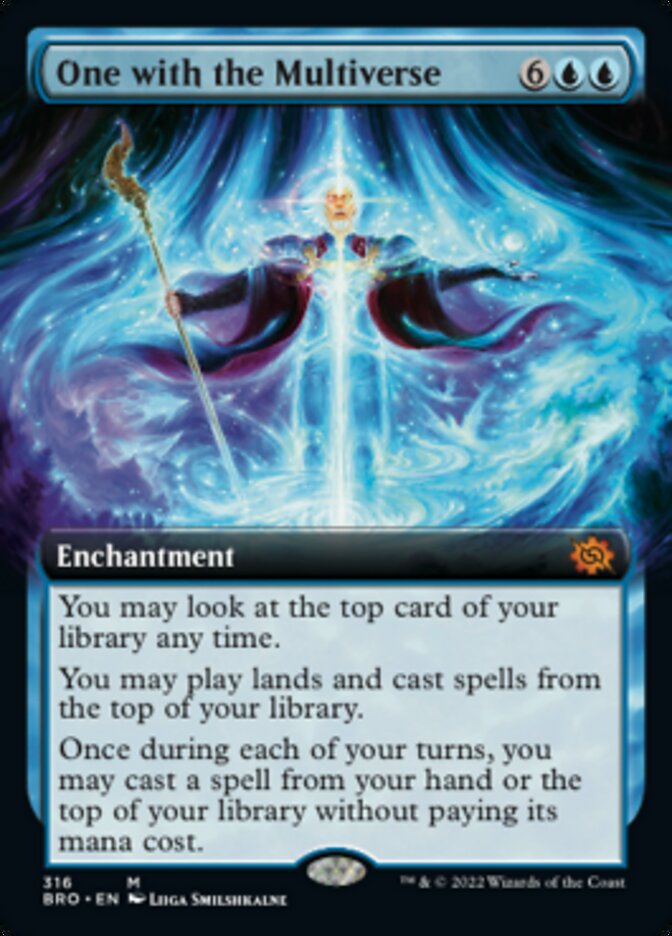 One with the Multiverse (Extended Art) [The Brothers' War] | Jomio and Rueliete's Cards and Comics