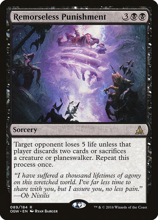 Remorseless Punishment [Oath of the Gatewatch] | Jomio and Rueliete's Cards and Comics