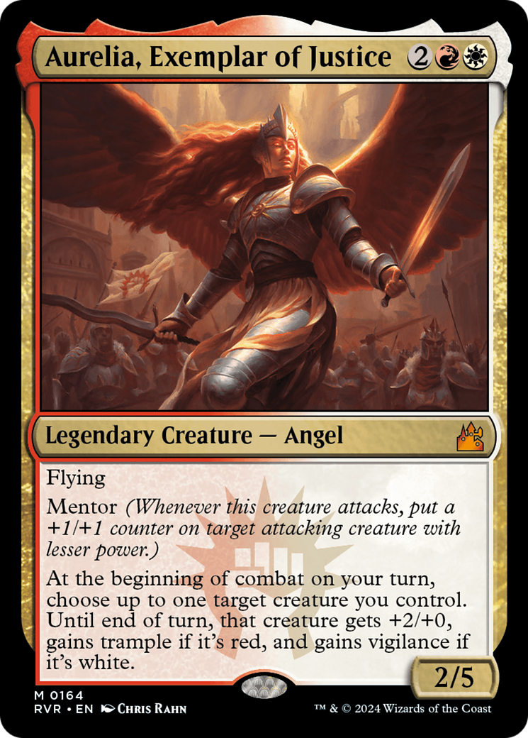 Aurelia, Exemplar of Justice [Ravnica Remastered] | Jomio and Rueliete's Cards and Comics