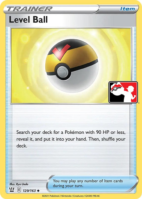 Level Ball (129/163) [Prize Pack Series One] | Jomio and Rueliete's Cards and Comics