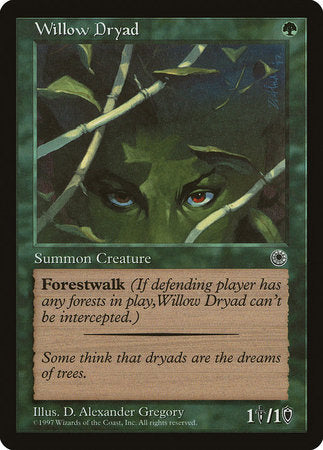 Willow Dryad [Portal] | Jomio and Rueliete's Cards and Comics