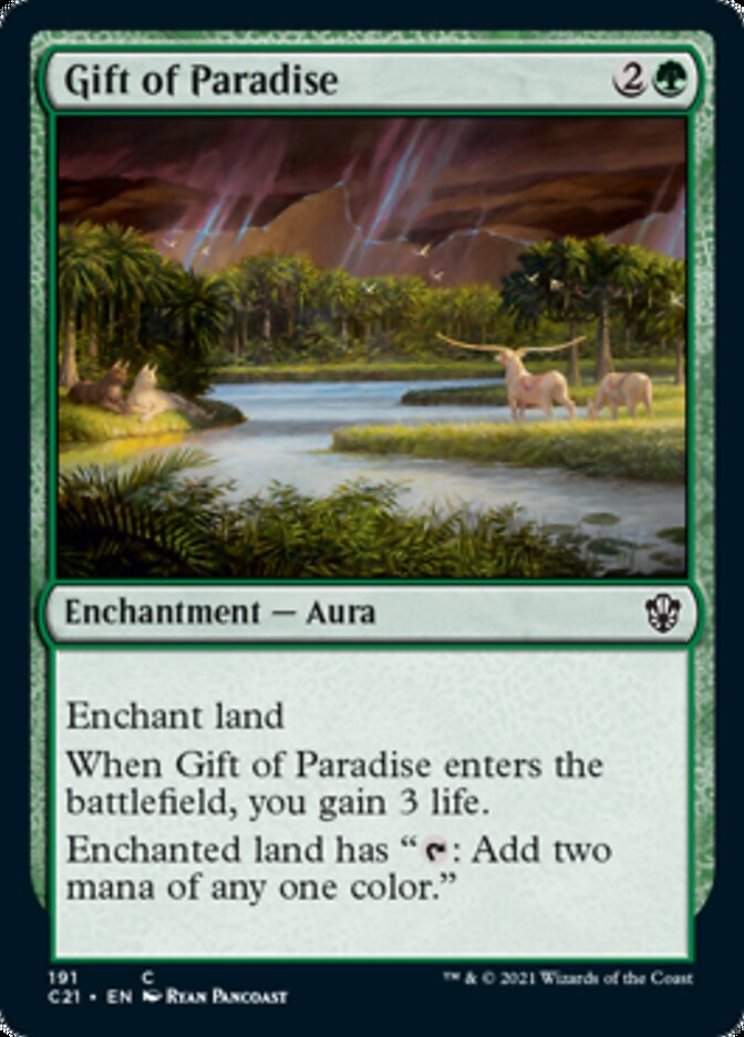 Gift of Paradise [Commander 2021] | Jomio and Rueliete's Cards and Comics