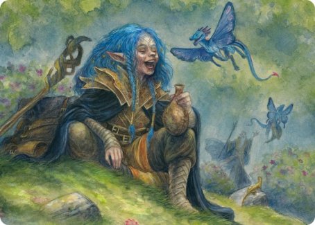 Feywild Trickster Art Card [Dungeons & Dragons: Adventures in the Forgotten Realms Art Series] | Jomio and Rueliete's Cards and Comics