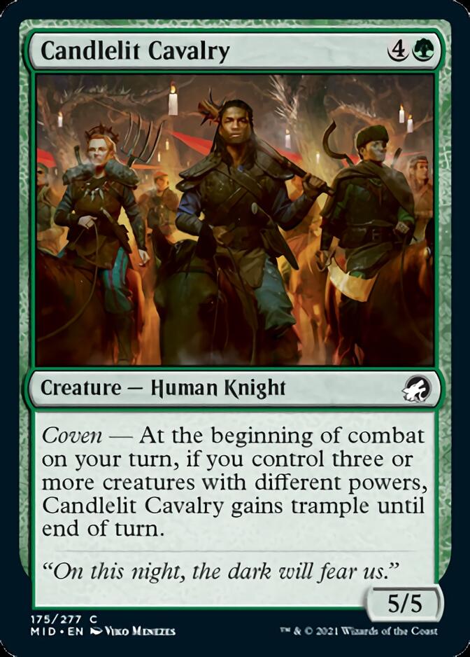 Candlelit Cavalry [Innistrad: Midnight Hunt] | Jomio and Rueliete's Cards and Comics