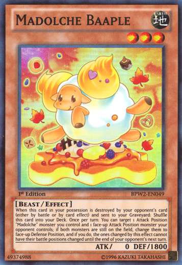 Madolche Baaple [BPW2-EN049] Super Rare | Jomio and Rueliete's Cards and Comics
