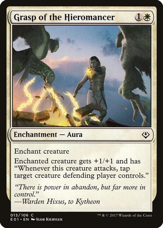 Grasp of the Hieromancer [Archenemy: Nicol Bolas] | Jomio and Rueliete's Cards and Comics