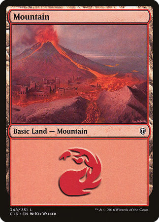 Mountain (348) [Commander 2016] | Jomio and Rueliete's Cards and Comics