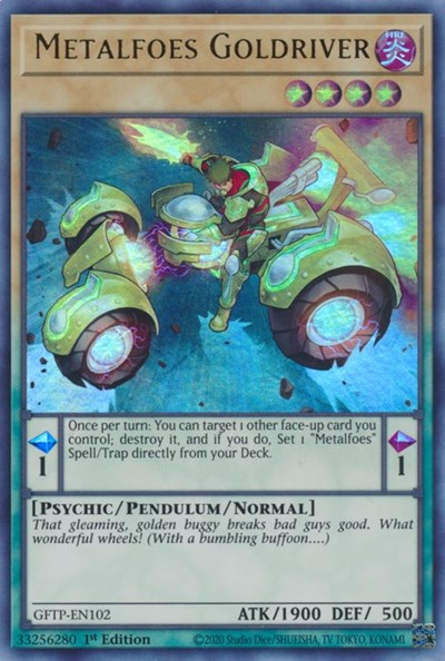 Metalfoes Goldriver [GFTP-EN102] Ultra rare | Jomio and Rueliete's Cards and Comics
