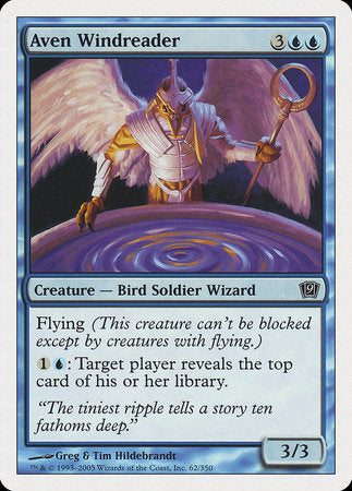 Aven Windreader [Ninth Edition] | Jomio and Rueliete's Cards and Comics
