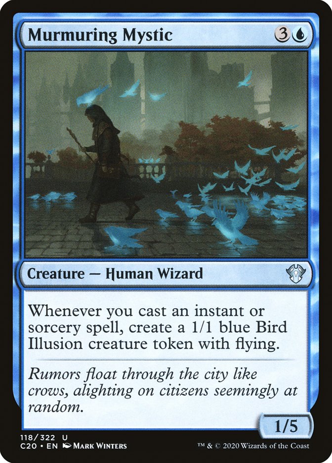 Murmuring Mystic [Commander 2020] | Jomio and Rueliete's Cards and Comics