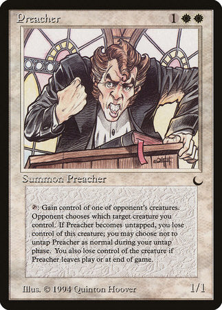 Preacher [The Dark] | Jomio and Rueliete's Cards and Comics