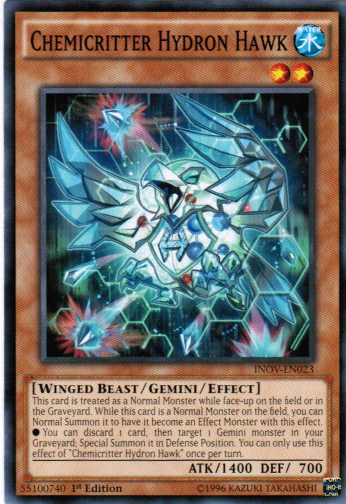 Chemicritter Hydron Hawk [INOV-EN023] Common | Jomio and Rueliete's Cards and Comics