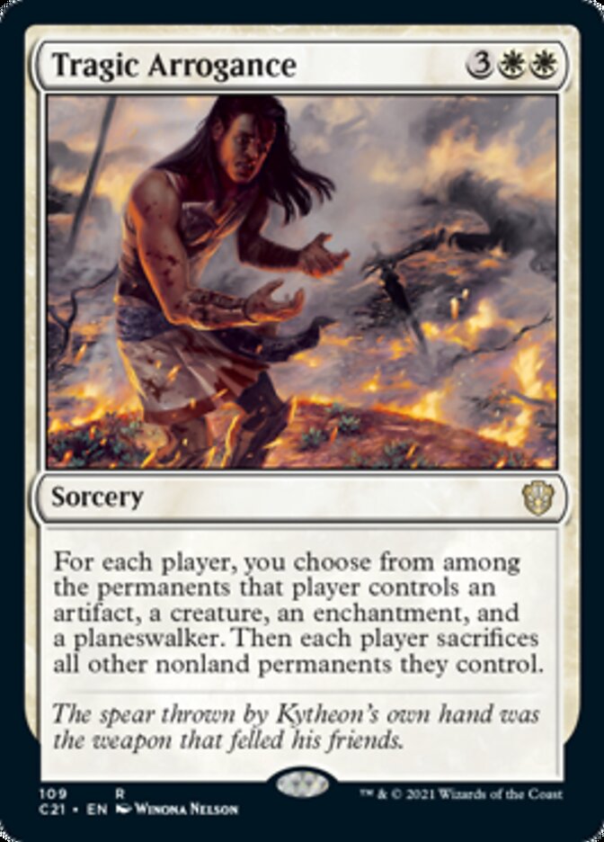 Tragic Arrogance [Commander 2021] | Jomio and Rueliete's Cards and Comics