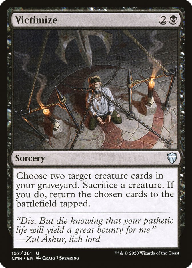 Victimize [Commander Legends] | Jomio and Rueliete's Cards and Comics