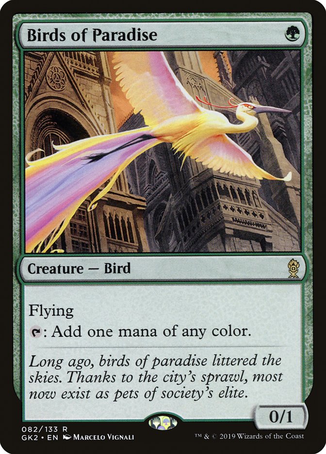 Birds of Paradise [Ravnica Allegiance Guild Kit] | Jomio and Rueliete's Cards and Comics