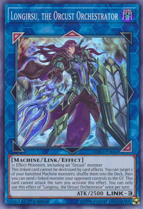 Longirsu, the Orcust Orchestrator [SOFU-EN044] Super Rare | Jomio and Rueliete's Cards and Comics