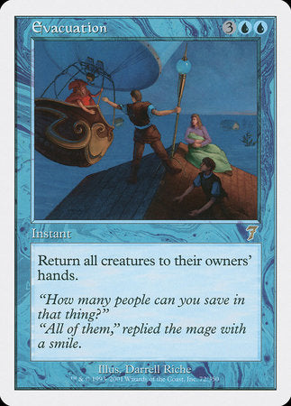 Evacuation [Seventh Edition] | Jomio and Rueliete's Cards and Comics