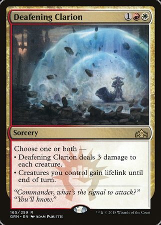 Deafening Clarion [Guilds of Ravnica] | Jomio and Rueliete's Cards and Comics
