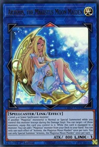Artemis, the Magistus Moon Maiden [GEIM-EN008] Ultra Rare | Jomio and Rueliete's Cards and Comics