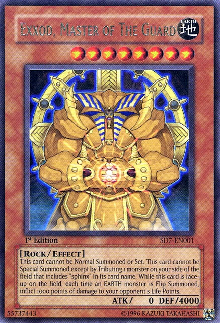 Exxod, Master of the Guard [SD7-EN001] Ultra Rare | Jomio and Rueliete's Cards and Comics