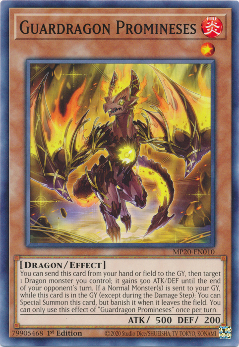 Guardragon Promineses [MP20-EN010] Common | Jomio and Rueliete's Cards and Comics
