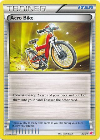 Acro Bike (20/30) [XY: Trainer Kit 2 - Latias] | Jomio and Rueliete's Cards and Comics