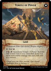 Ojer Axonil, Deepest Might // Temple of Power [The Lost Caverns of Ixalan] | Jomio and Rueliete's Cards and Comics