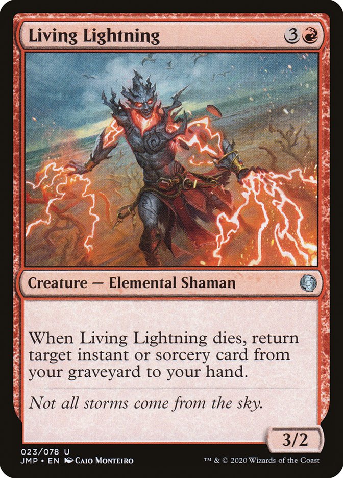 Living Lightning [Jumpstart] | Jomio and Rueliete's Cards and Comics