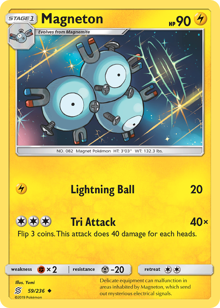 Magneton (59/236) [Sun & Moon: Unified Minds] | Jomio and Rueliete's Cards and Comics