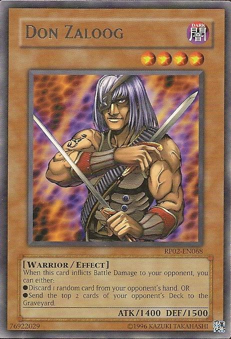 Don Zaloog [RP02-EN068] Rare | Jomio and Rueliete's Cards and Comics