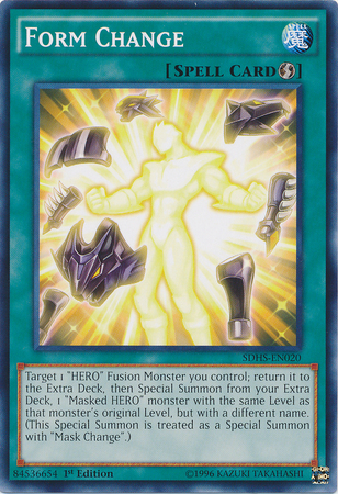 Form Change [SDHS-EN020] Common | Jomio and Rueliete's Cards and Comics