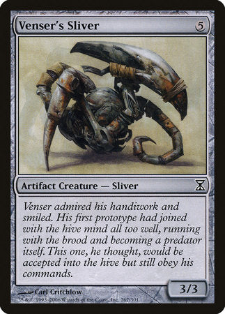 Venser's Sliver [Time Spiral] | Jomio and Rueliete's Cards and Comics