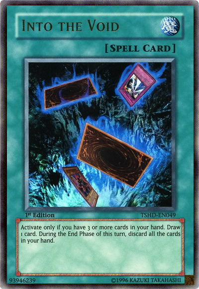Into The Void [TSHD-EN049] Ultra Rare | Jomio and Rueliete's Cards and Comics