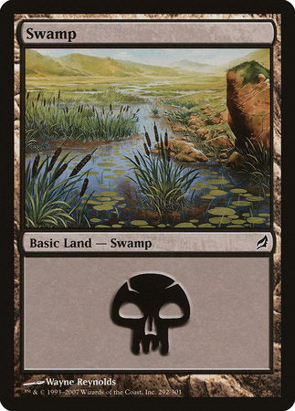 Swamp (292) [Lorwyn] | Jomio and Rueliete's Cards and Comics