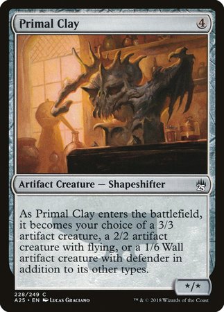 Primal Clay [Masters 25] | Jomio and Rueliete's Cards and Comics