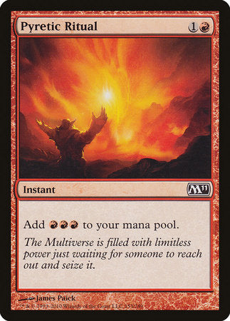 Pyretic Ritual [Magic 2011] | Jomio and Rueliete's Cards and Comics