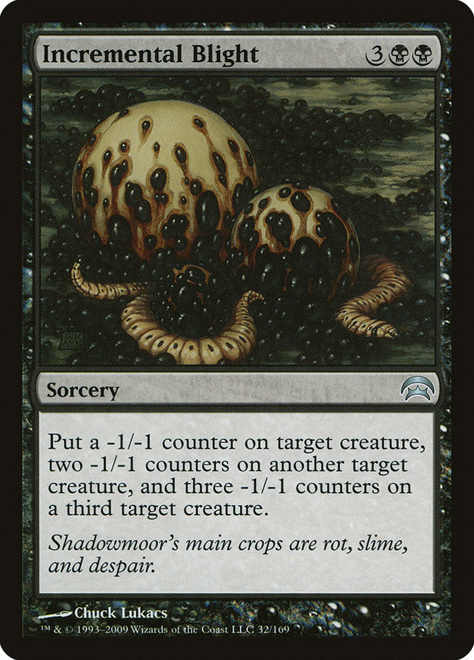 Incremental Blight [Planechase] | Jomio and Rueliete's Cards and Comics