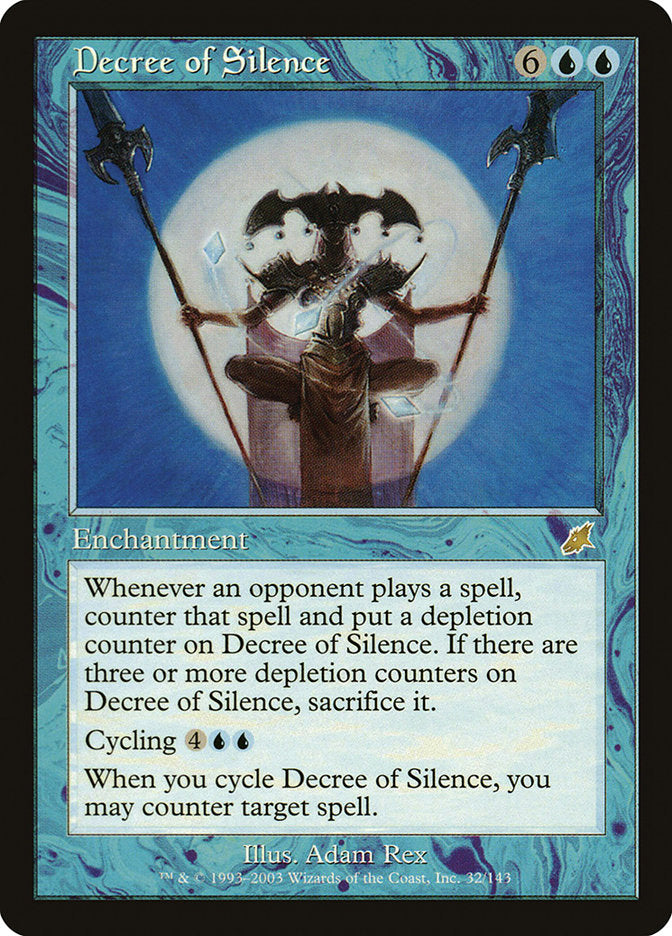Decree of Silence [Scourge] | Jomio and Rueliete's Cards and Comics