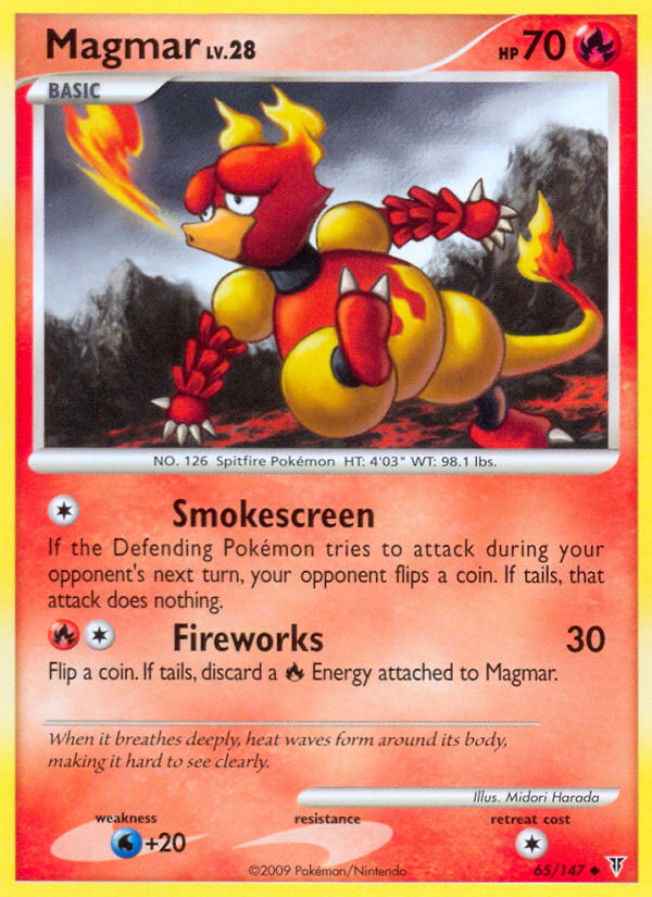 Magmar (65/147) [Platinum: Supreme Victors] | Jomio and Rueliete's Cards and Comics