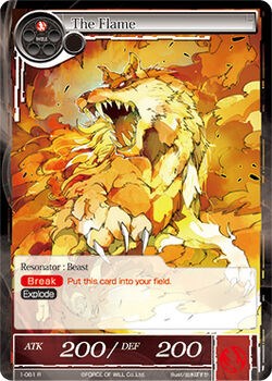 The Flame (1-061) [The Dawn of Valhalla] | Jomio and Rueliete's Cards and Comics