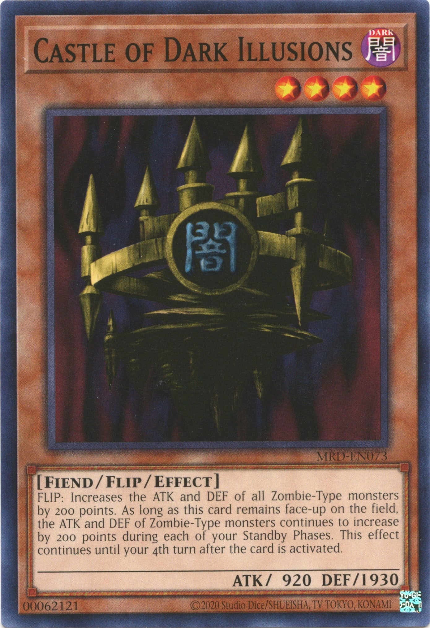 Castle of Dark Illusions (25th Anniversary) [MRD-EN073] Common | Jomio and Rueliete's Cards and Comics